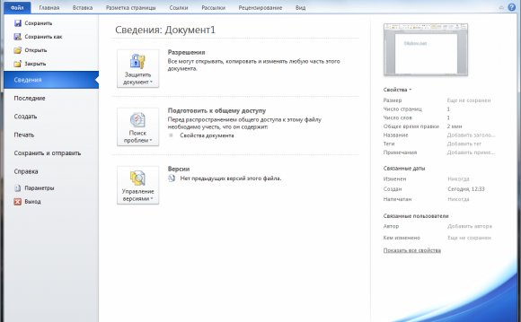 Microsoft Office 2010 Standard