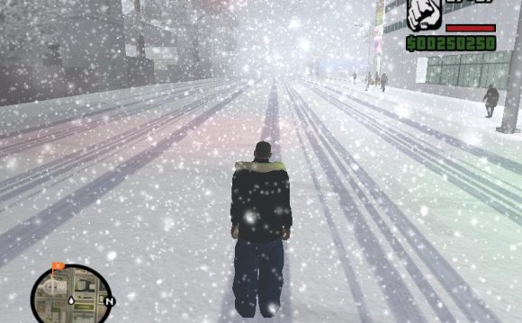 Скриншоты Gta San Andreas Snow