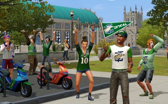 Скриншоты игры The Sims 3