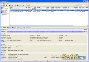 Скриншот uTorrent