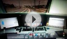 симулятор вождения поезда(разгон до 190 км) смотреть видео