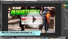 Tutorial miniatura youtube \ photoshop cs6 para mac